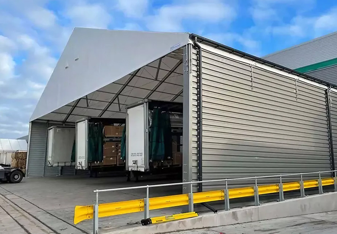 Industrial Fiber Roofing Shed Manufacturer in Gujarat, Ahmedabad