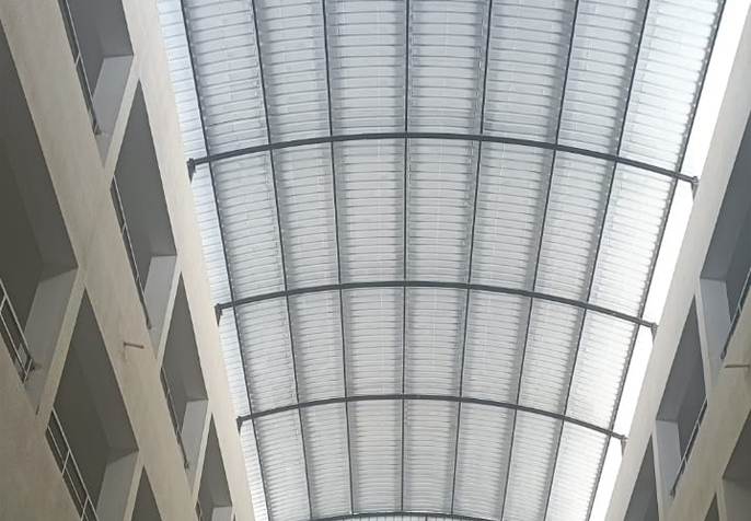 Commercial Dome Shed Manufacturer, Supplier & Dealer in Ahmedabad, Gujarat